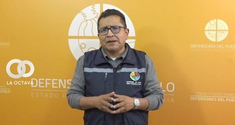 Pedro Callisaya, Defensor del Pueblo, foto: DPB