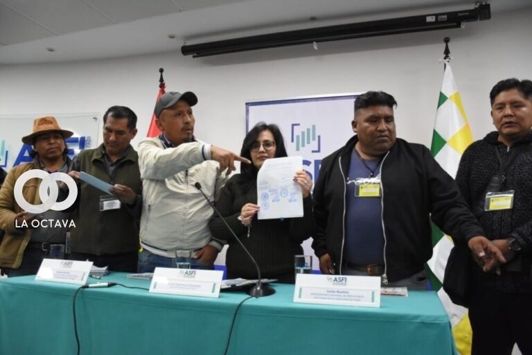 ASFI presenta acuerdo. Foto: La Patria