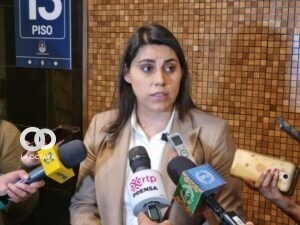 Andrea Barrientos, Senadora de Comunidad Ciudadana (CC), foto: La Patria