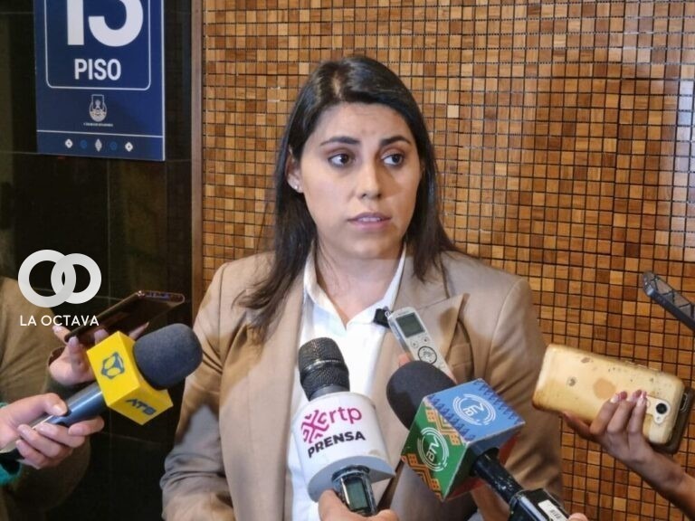 Andrea Barrientos, Senadora de Comunidad Ciudadana (CC), foto: La Patria