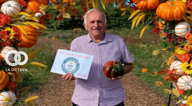 Ian Neale, un veterano agricultor de 81 años, foto: INFOBAE