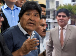 Evo Morales y su equipo legal, foto: BBC