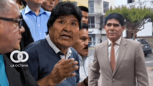 Evo Morales y su equipo legal, foto: BBC