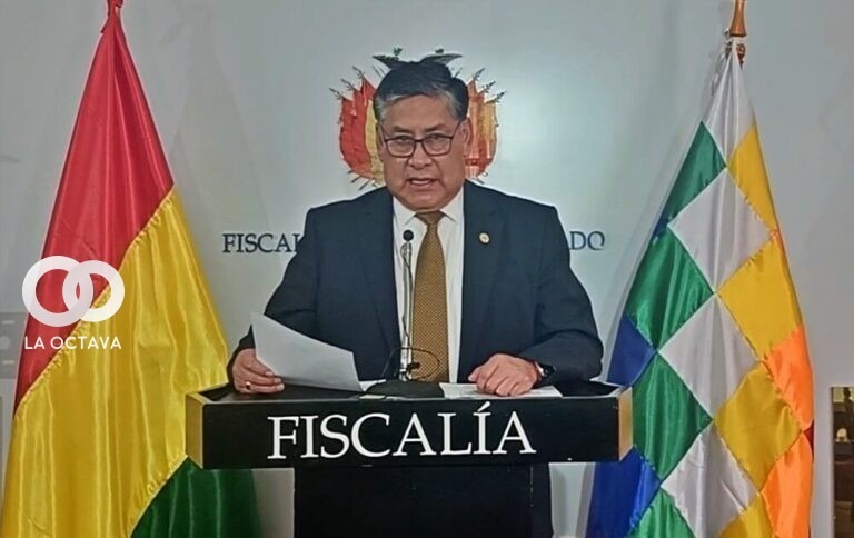 Juan Lanchipa, Fiscal General del Estado, foto captura