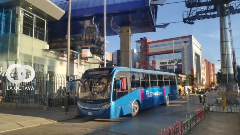 Foto: Bus Municipal El Alto