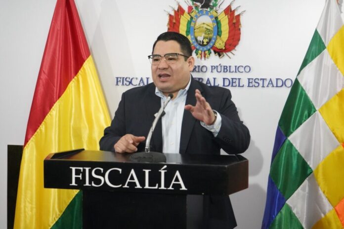 Roger Mariaca Montenegro, Fiscal General del Estado, foto: FGE