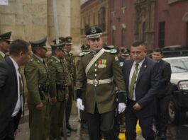 Edmand Lara, Vicepresidente de Bolivia, antes de su juramento. Foto: Harold Martinez