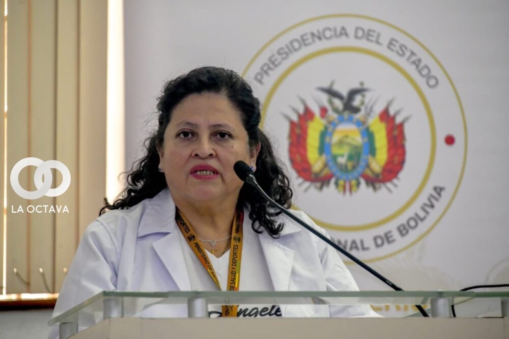 Marcela Flores Zambrana, Ministra de Salud y Deportes. Foto: MinSalud
